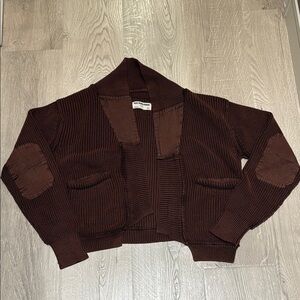 Free people We the Free Worn Thru Surplus Cardi XS NWOT